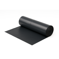Atkritumu maisi 75L, 65x100cm, melni, 50 mirk, LDPE, FEVEX, 10gab/rul, 20rul/kastē