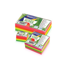 Piezīmju līmlapiņas FORPUS 75x75mm (320) (neona)