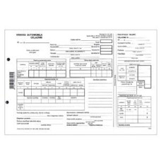 Kravas automobiļa ceļazīme A4D, 100 lapas ar