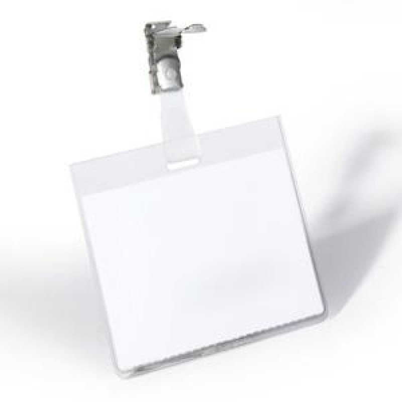 Personas karte 60x90 horizontāla ar metāla klipsi