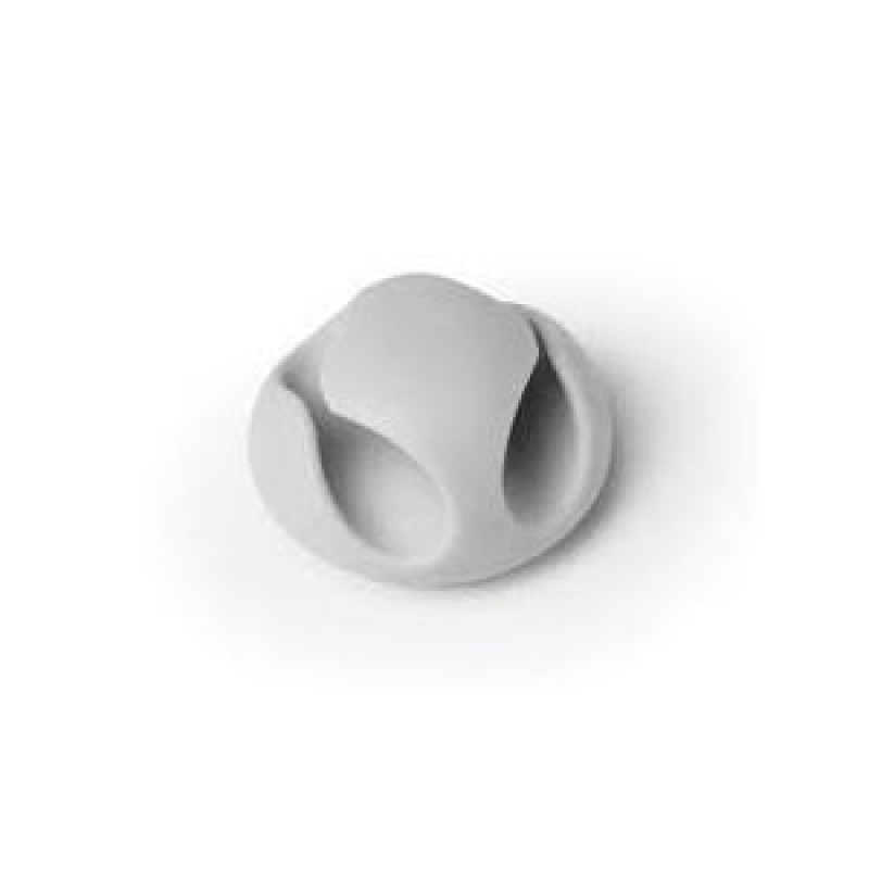 Kabeļu turētāji Cavoline Clip 2, 6 gab. pelēki,