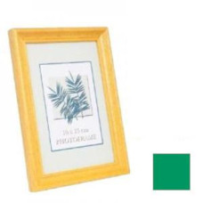 Fotorāmis 21x30cm SPRING koka, zaļa krāsa