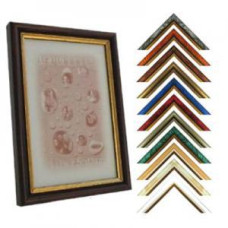 Fotorāmis 21x30cm ECO-1 plastikāta, sudraba krāsa