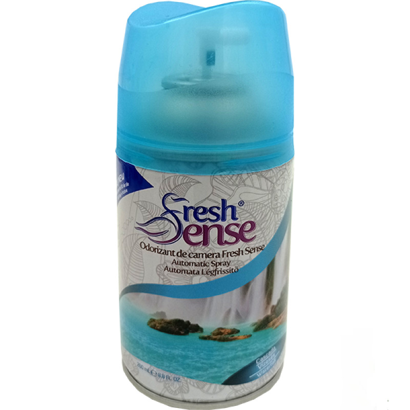 FRESH SENSE gaisa atsvaidzinātājs/rezerve ŪDENSKRITUMS 260ml ( Izcelsmes valsts Turcija )