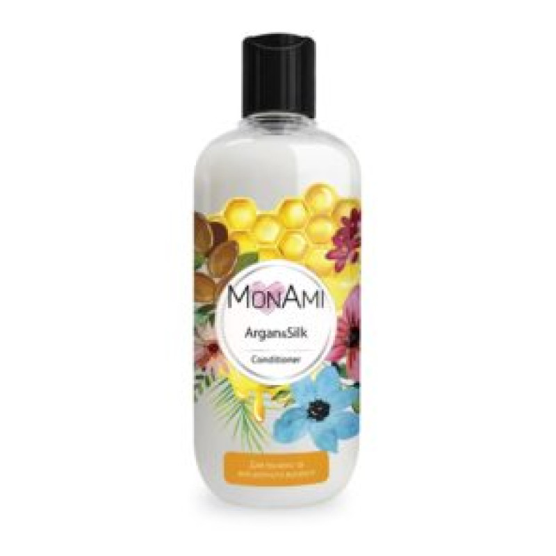 MonAmi matu kondicionieris ARGAN & SILK 500ml ( Izcelsmes valsts Ukraina )
