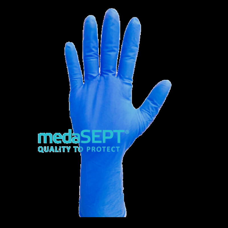 Pagarināti cimdi medaSept PREFER BLUE LONG, izm.S, N100