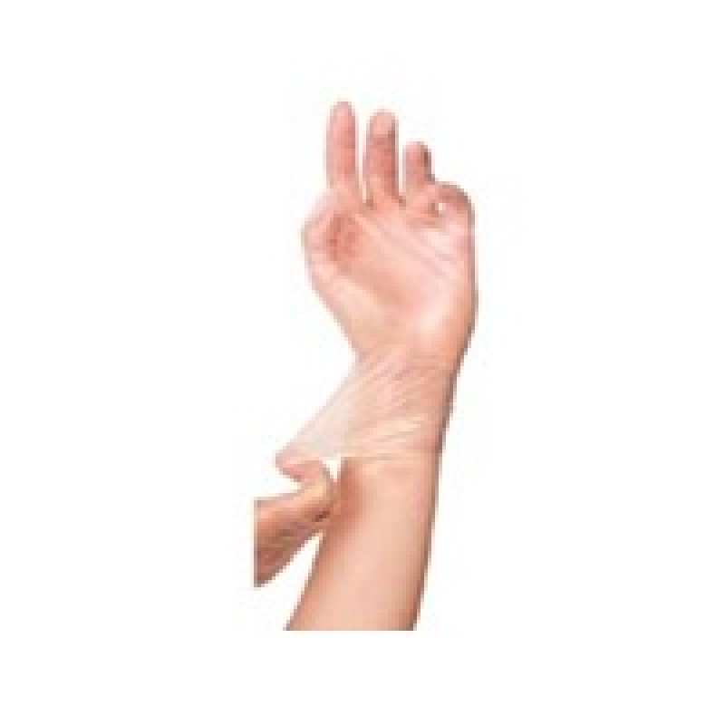 Vinila cimdi, "Gentle Touch", 24cm, caursp, (L), (100gab)