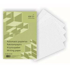 Rūtiņu papīrs A4, 100 loksnes SMLT