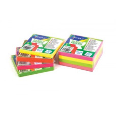Piezīmju līmlapiņas FORPUS 75x75mm (320) (neona)
