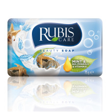 Ziepes RUBIS CARE Piparmētra, jūras minerāli un vitamīni, 75gr, 6gab/pac., 72pac/kastē