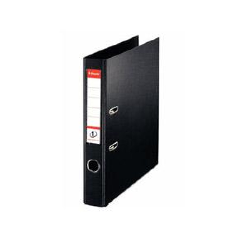 Reģistrs A4/50mm, melns, ESSELTE No.1 Power