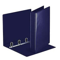 Mape Panorama A4 ar 4 D riņķiem 70mm tumši zila