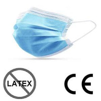 Medicīniskas 3-kārtas sejas aizsargmaskas