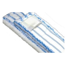 MOP lupata mikrošķ.40cm EXTRA balt./zils(selMOP)
