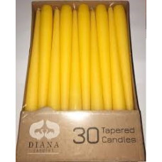 KLASISKĀ SVECE DIANA(30)DZELT.