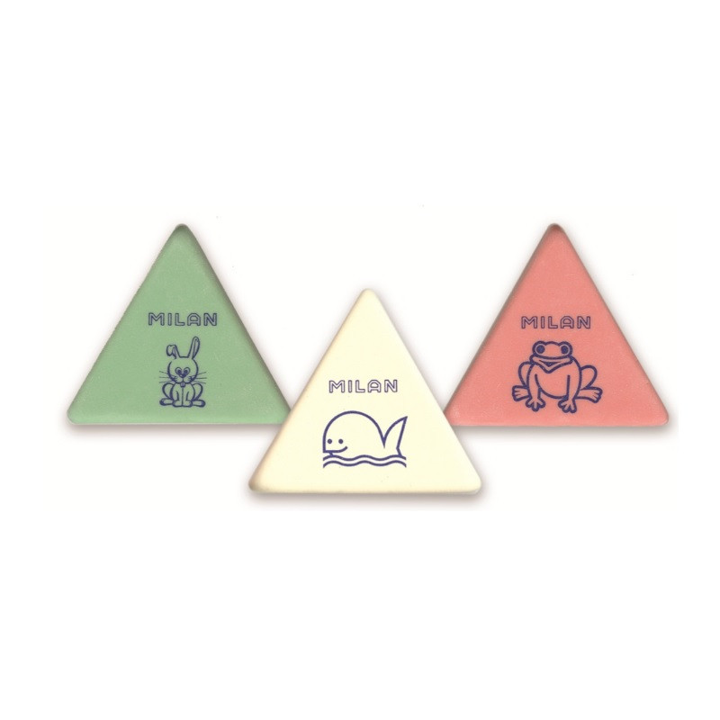 Dzēšgumija MILAN 3X3 trīsstūrveida