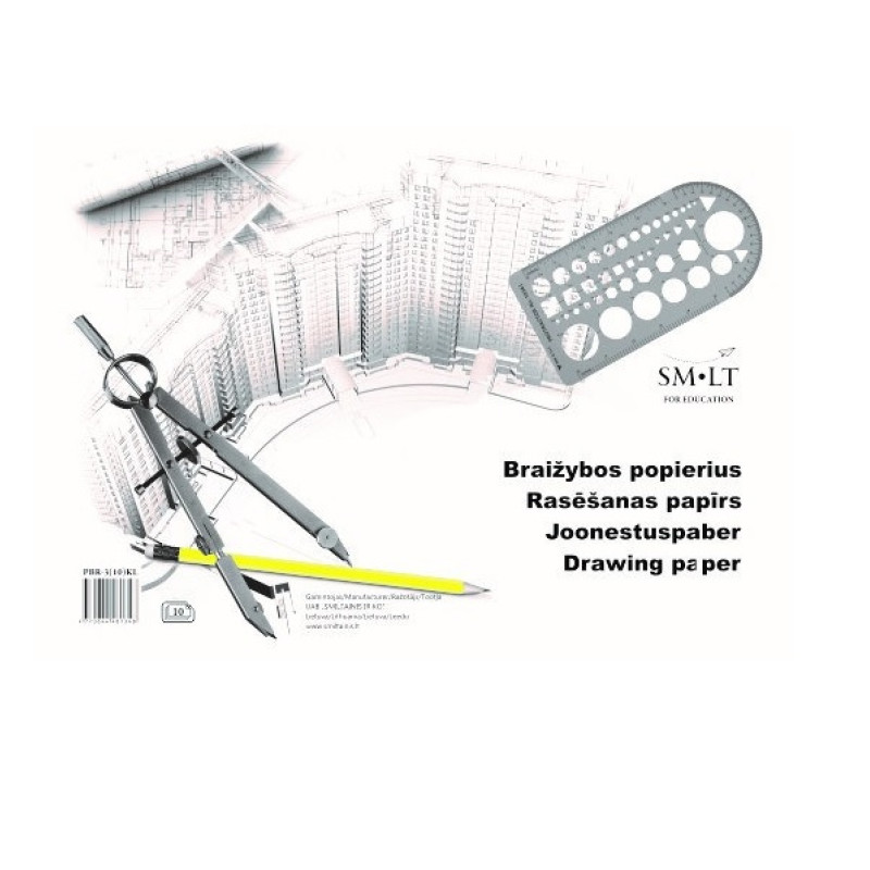 Rasēšanas albūms, A3/10 lapas, SMLT