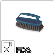 Detectable birste ar rokturi, vidēji gari sari, 28x23x13cm,, t.zila (6 gab/kaste)