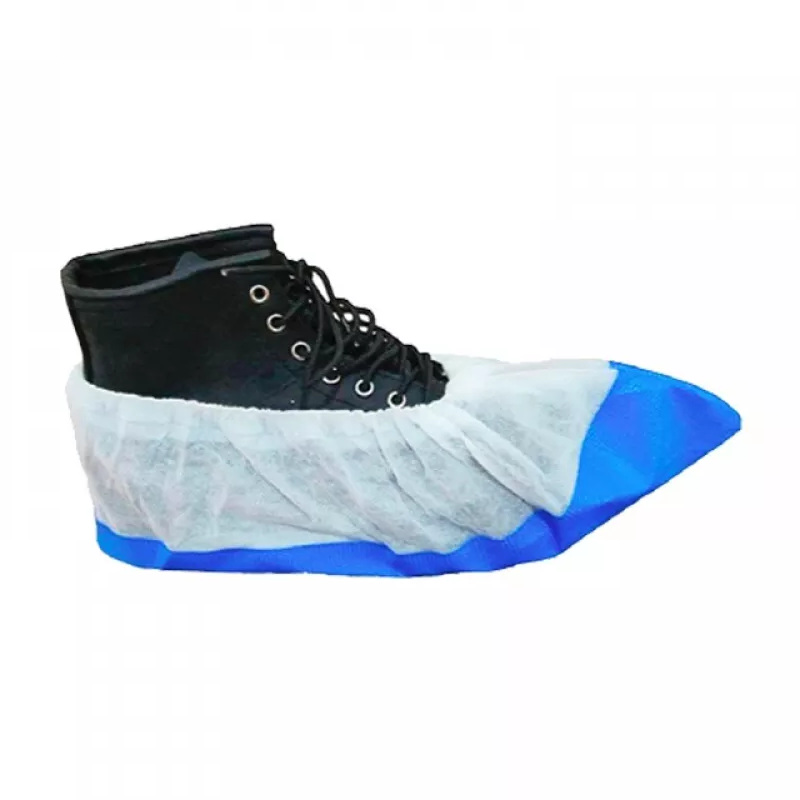 Apavu pārvalki, PE, zili 40cm x 20cm, 50gab/iep