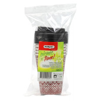 MERKANT Papīra glāzes, 360ml, ø 90mm, 1sl., komplekts ar vāku, 6 gab/35 iep. kastē