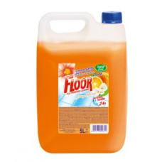FLOOR universāls gridas mazgāšanas līdzeklis ORANGE BLOSSOM active soda 24h, 5L ( Izcelsme