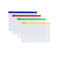 Dokumentu mape ar rāvējslēdzēju A5, asorti krāsas