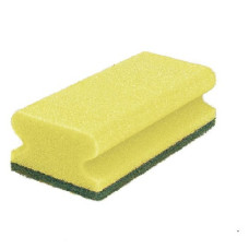 Sūklis ar abrzīvu 153x69x42 dzelt./zaļš