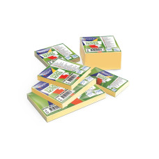 Piezīmju līmlapiņas FORPUS 125x75mm 100l dzeltenas