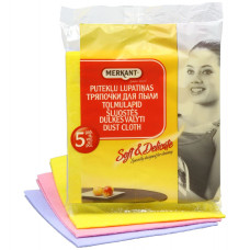 Putekļu lupata Merkant, 5 gab., 38x38 cm, (32 iep/kastē)