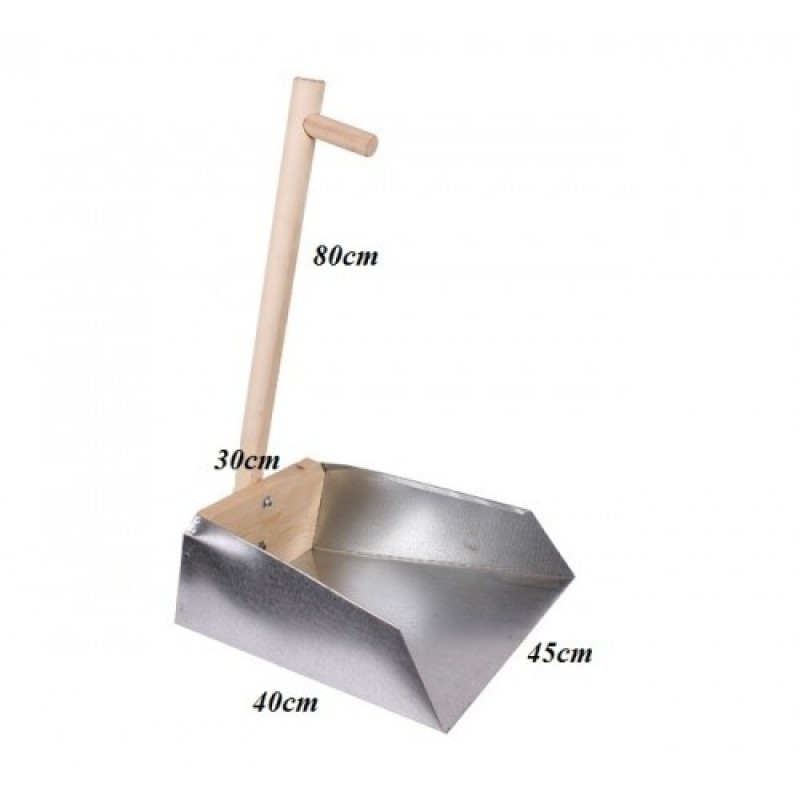 Ielas liekšķere ar lielu koka rokturi