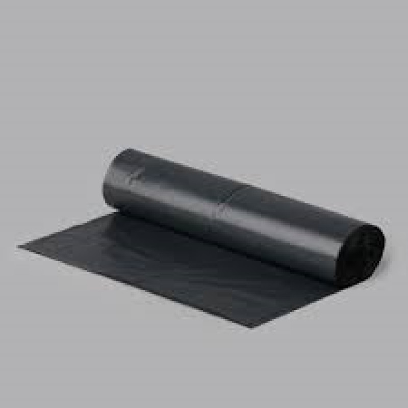 Atkritumu maiss 40L, 60x75cm, melni, LDPE, MULTIPACK, 25gab/rul, 10rul/kastē