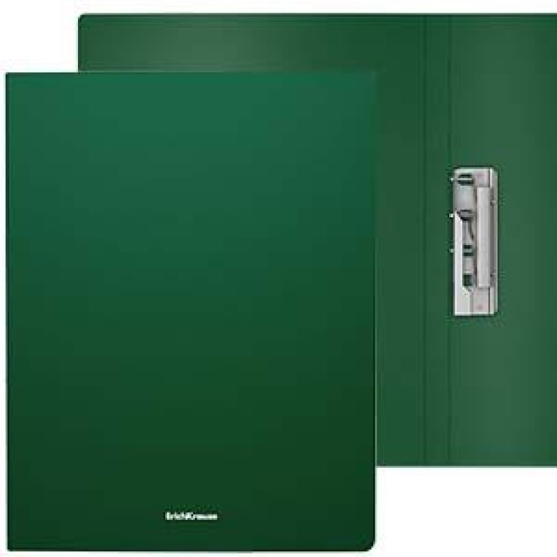 Mape ar piespiedēju A4 Classic zaļa, ErichKrause