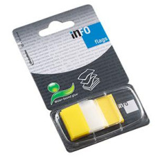 *Indeksi INFO 25x43mm dzelteni, 50 gab.