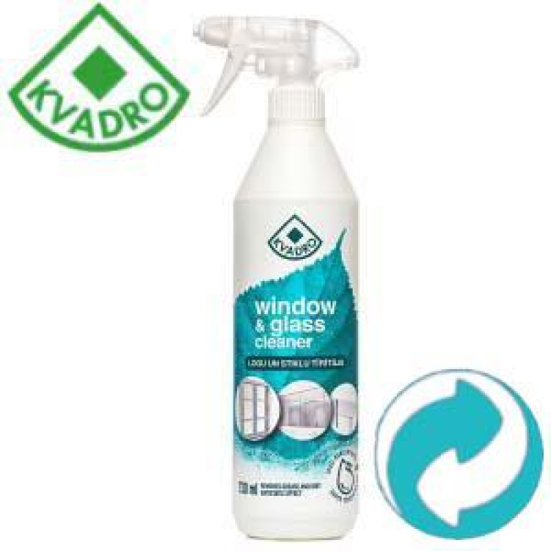 Logu un stiklu tīrītājs, 730ml, KVADRO