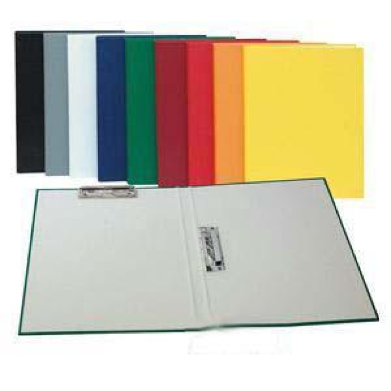 Mape A4 ar 2 piespiedējiem, melna krāsa