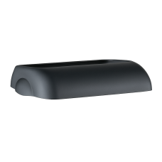 Atkritumu tvertnes vāks Soft Touch, melns, (6gab/kastē)