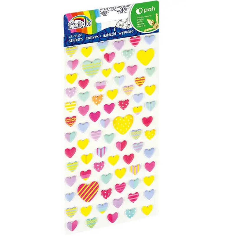 Pašlīmējošas sirsniņas dazādu krāsu 78gab.