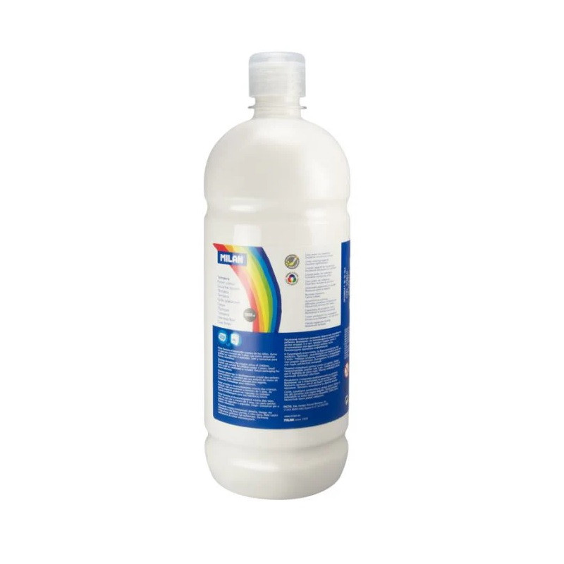 Guaša 1 litrs, balts MILAN