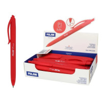 Pildspalva lodīšu P1 touch 1.0mm, sarkana, MILAN