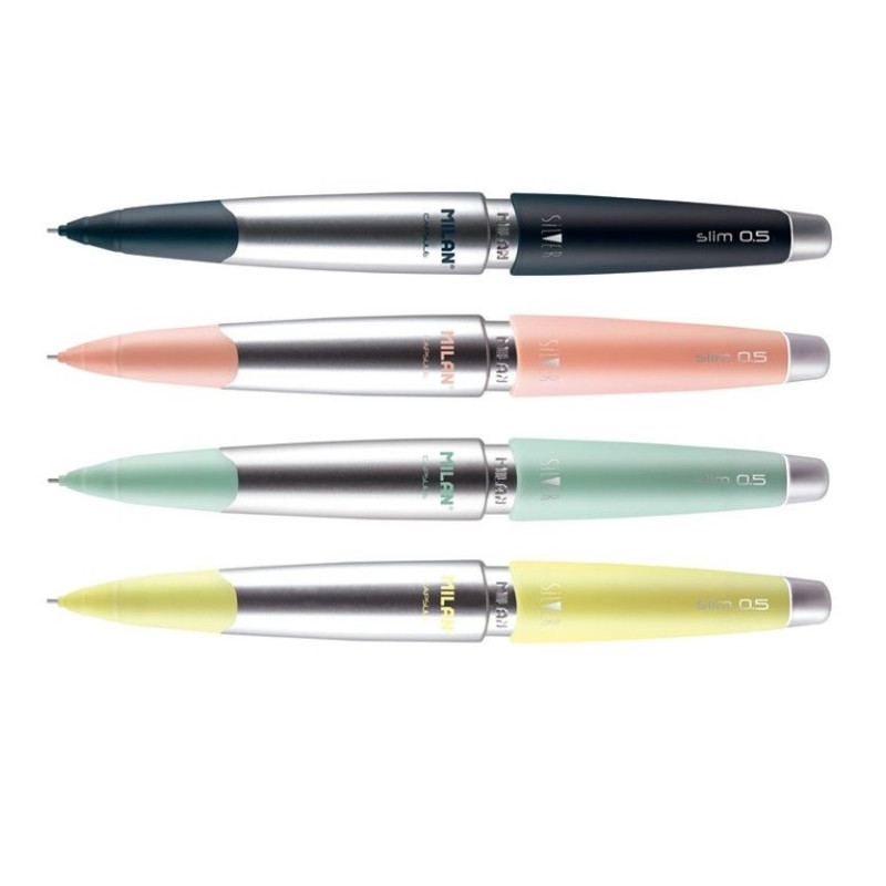 Mehāniskais zīmulis 0.5mm CAPSULE Silver, Milan