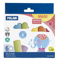 Krītiņi asfalta 6 krāsas Milan