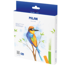 Pasteļkrītiņi SOFT PASTELS 24 krāsas Milan