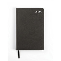Dienasgrāmata A5 Standard melna 2026