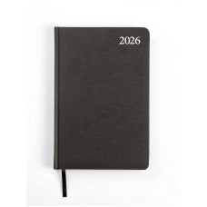 Dienasgrāmata A5 Standard melna 2026