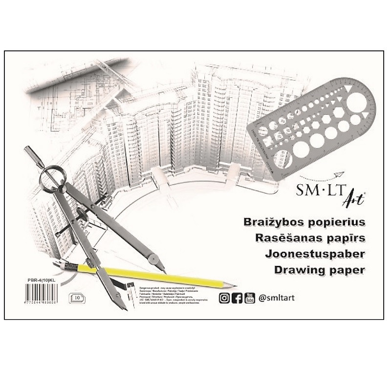Rasēšanas albūms, A4/10 lapas, SMLT