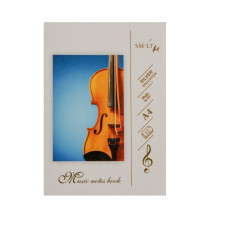 Nošu burtnīca A5, 12 lapas, SMLT