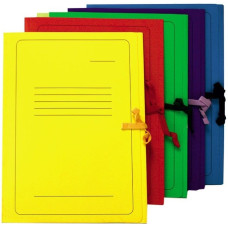 Mape ar saitītēm A4 zila, SMLT