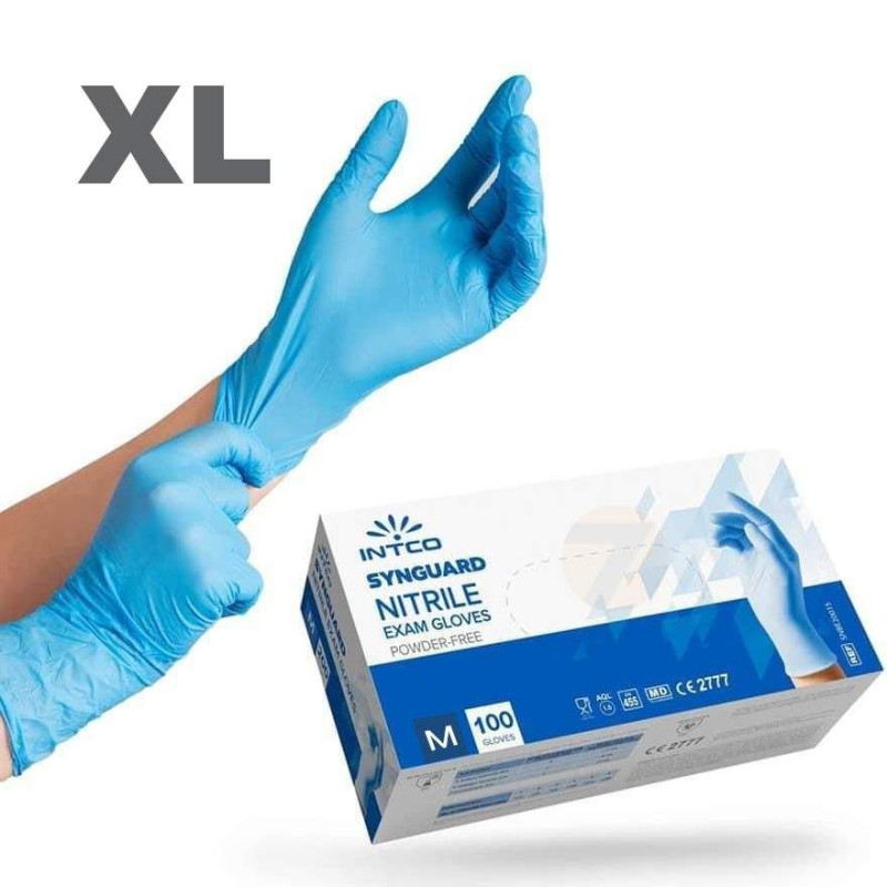 Cimdi nitril SYNGUARD XL 100gb