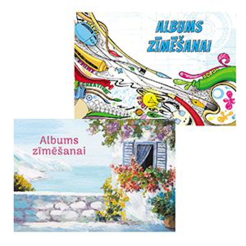 Zīmēšanas albums A4, 30 lapas, ABC Jums
