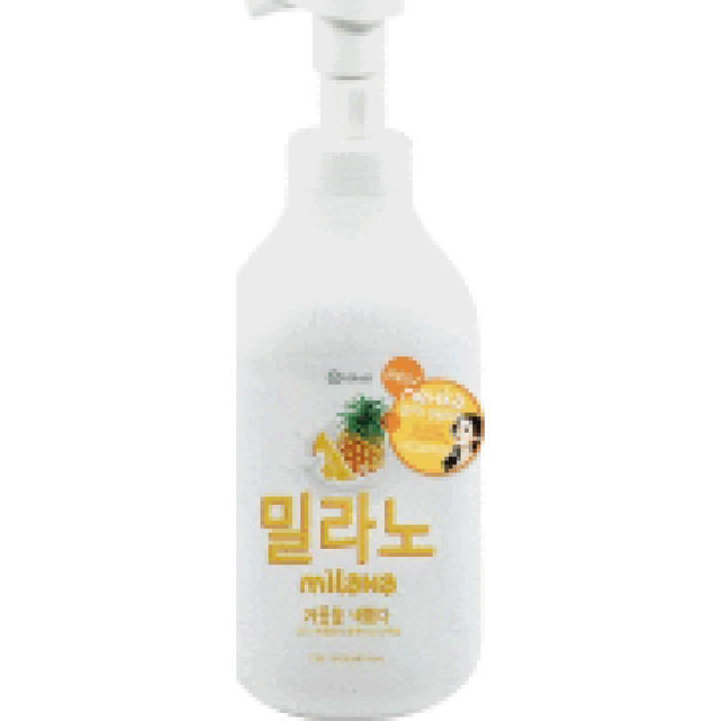 Dušas putas MILANA ar ananāsu ekstraktu un piena proteīniem,750 ml